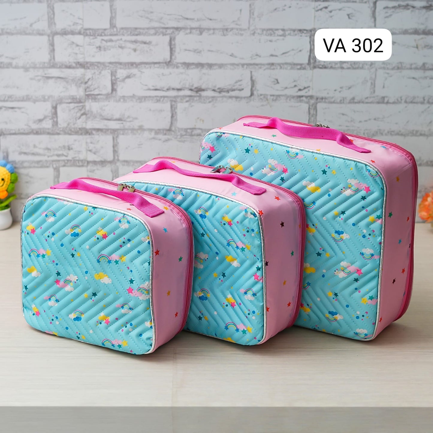 3-piece travel organizer set