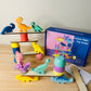 Montessori Dinosaur Stacking Toys for Kids-2Y+