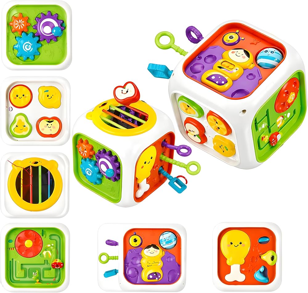 Montessori 6 in 1 Sensory Toy