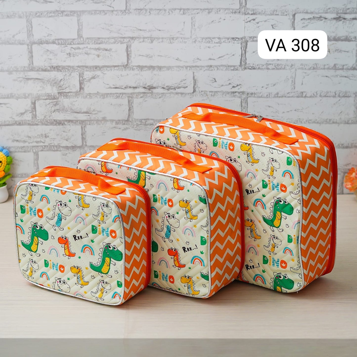3-piece travel organizer set
