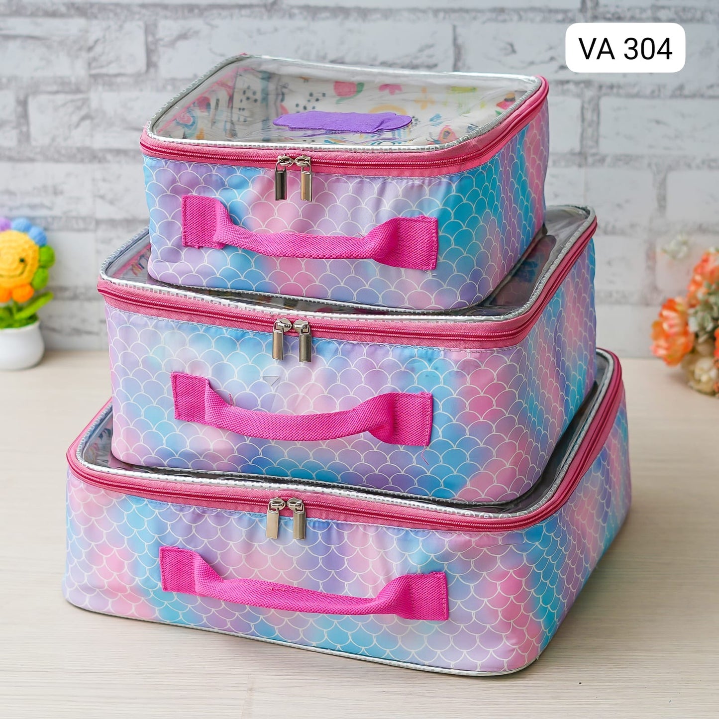 3-piece travel organizer set
