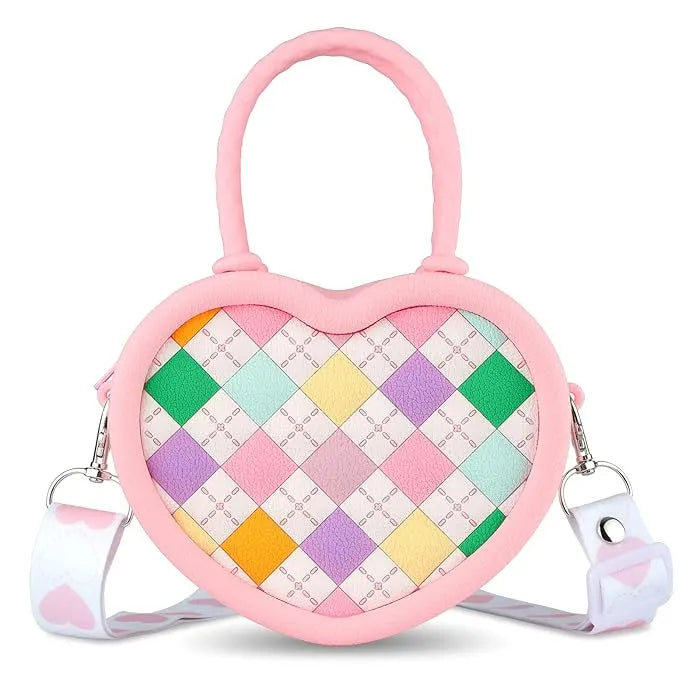 Mini Argyle pattern Sling Bag