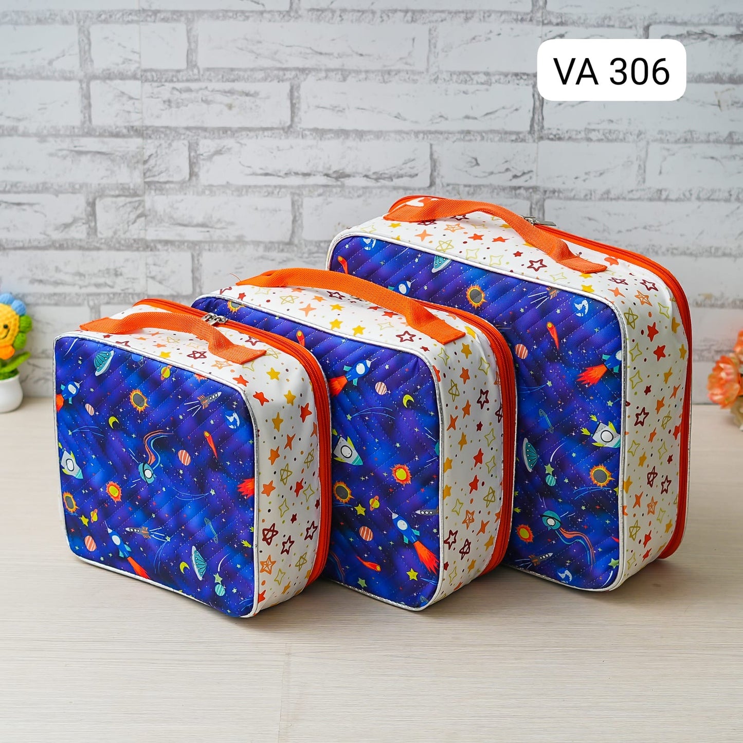 3-piece travel organizer set
