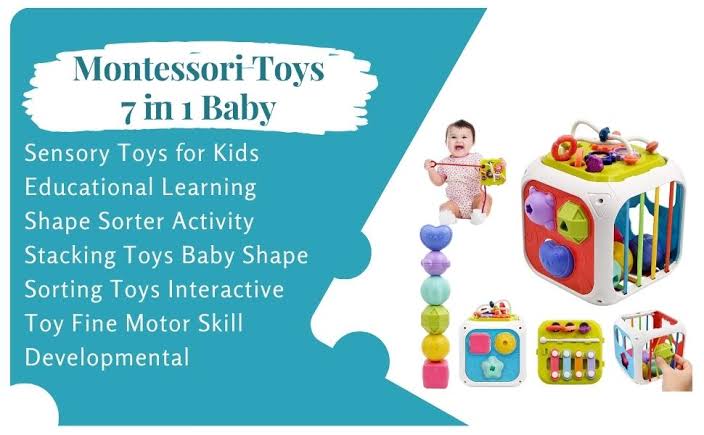Montessori 6 in 1 Sensory Toy