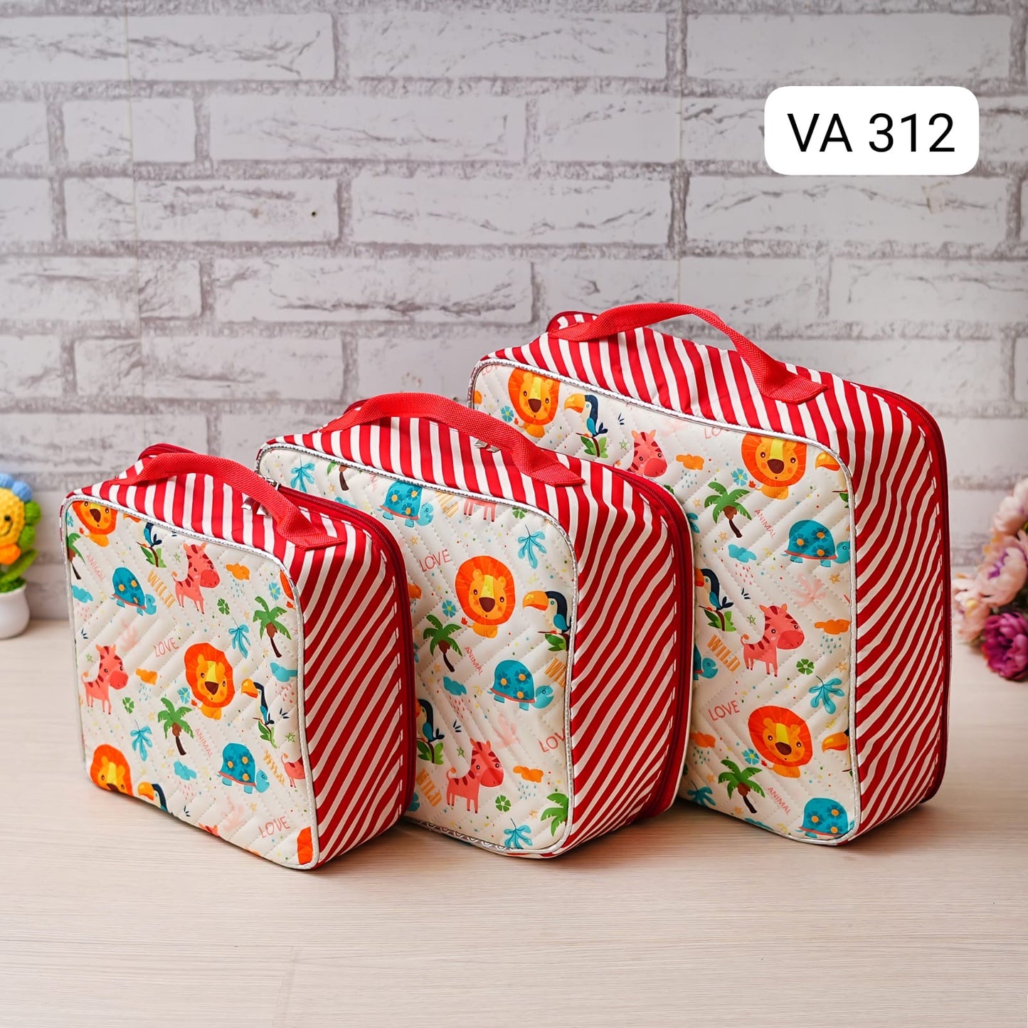 3-piece travel organizer set