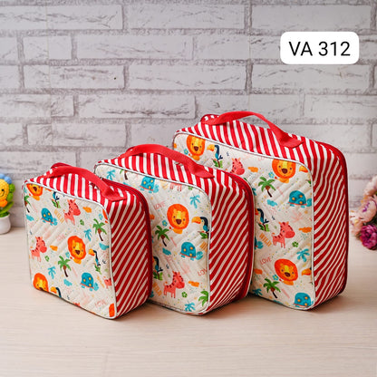 3-piece travel organizer set