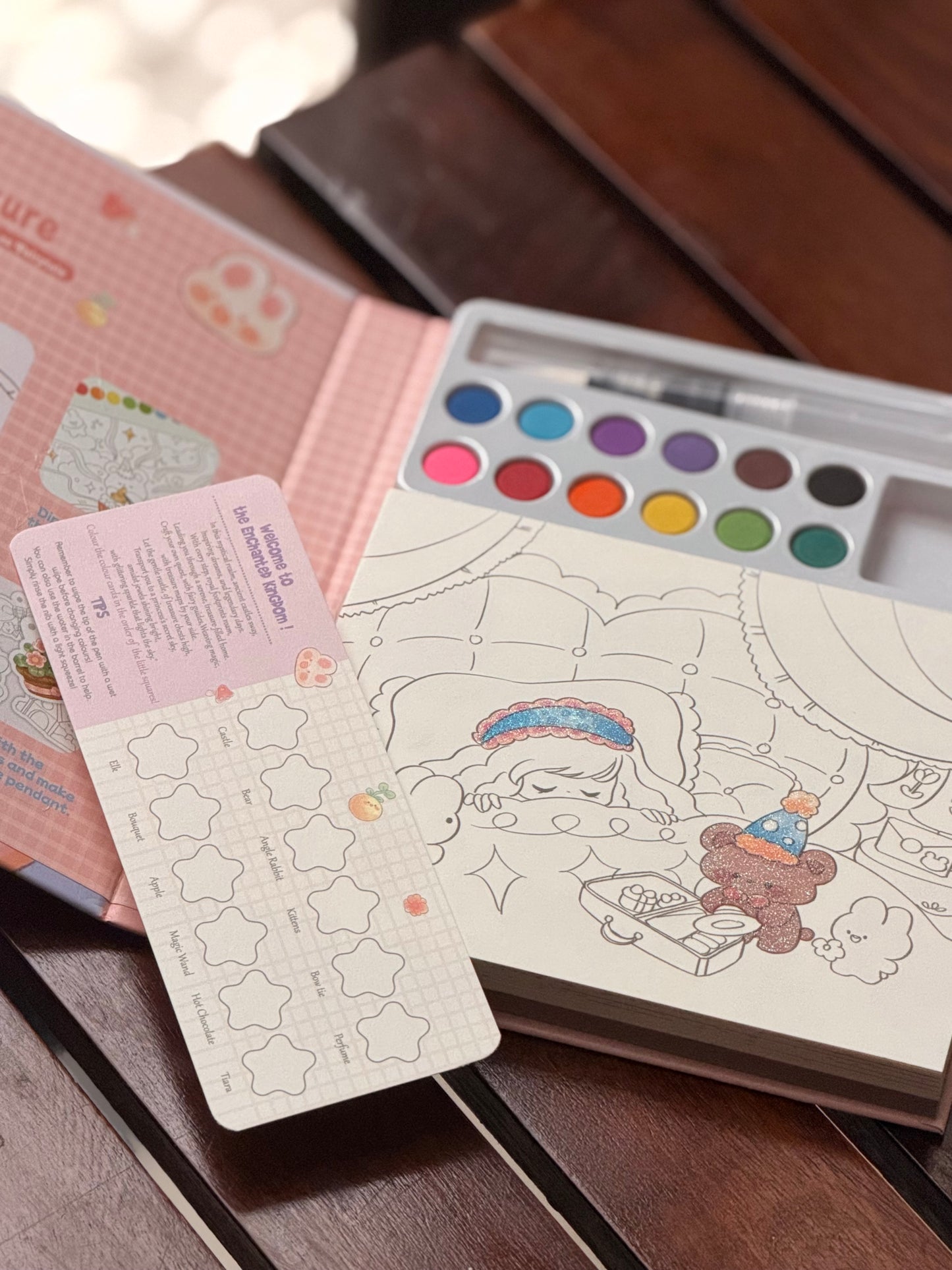 Watercolor Painting and Doodle Set for Kids