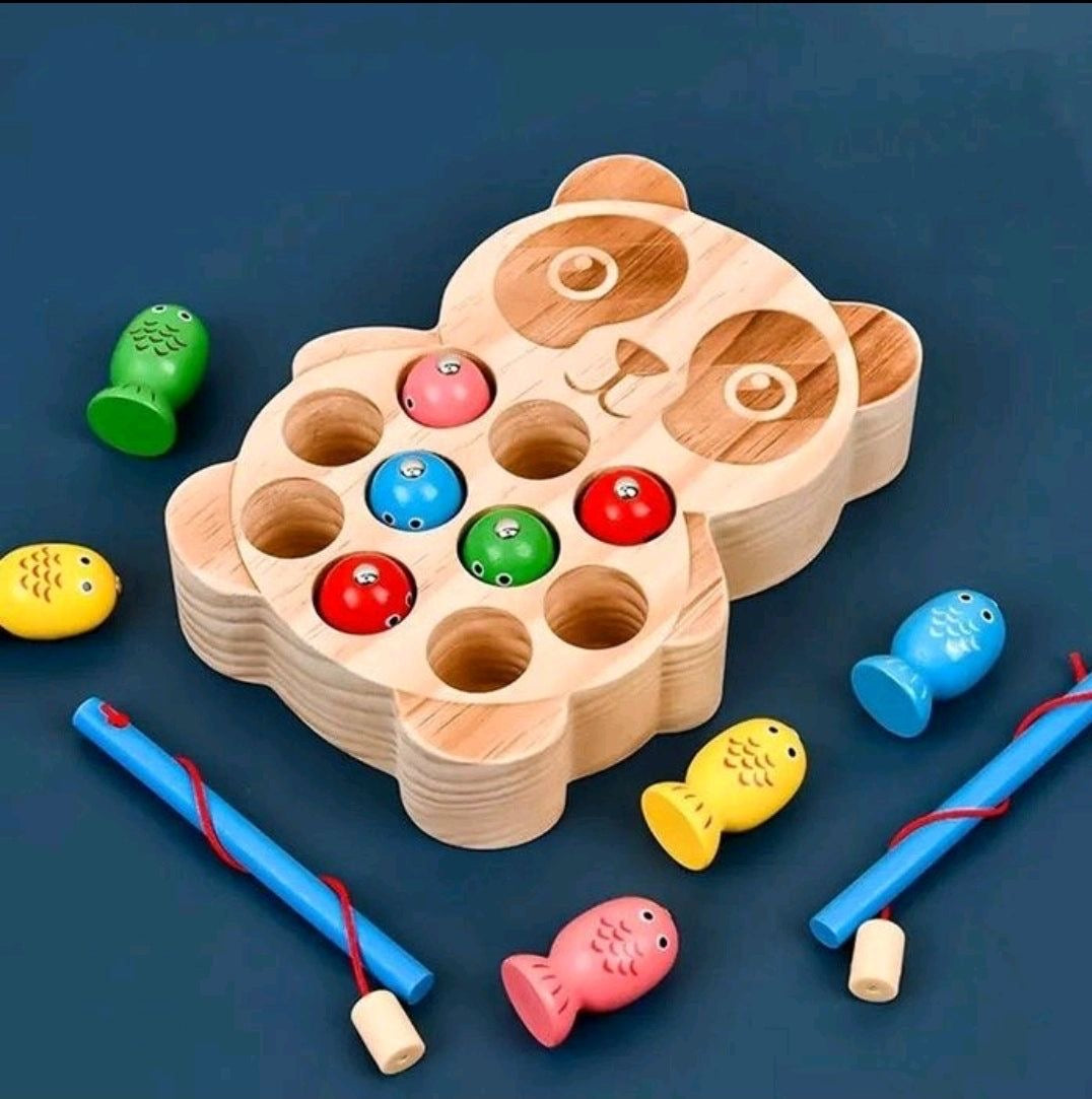 Wooden Fishing Game -3Y+