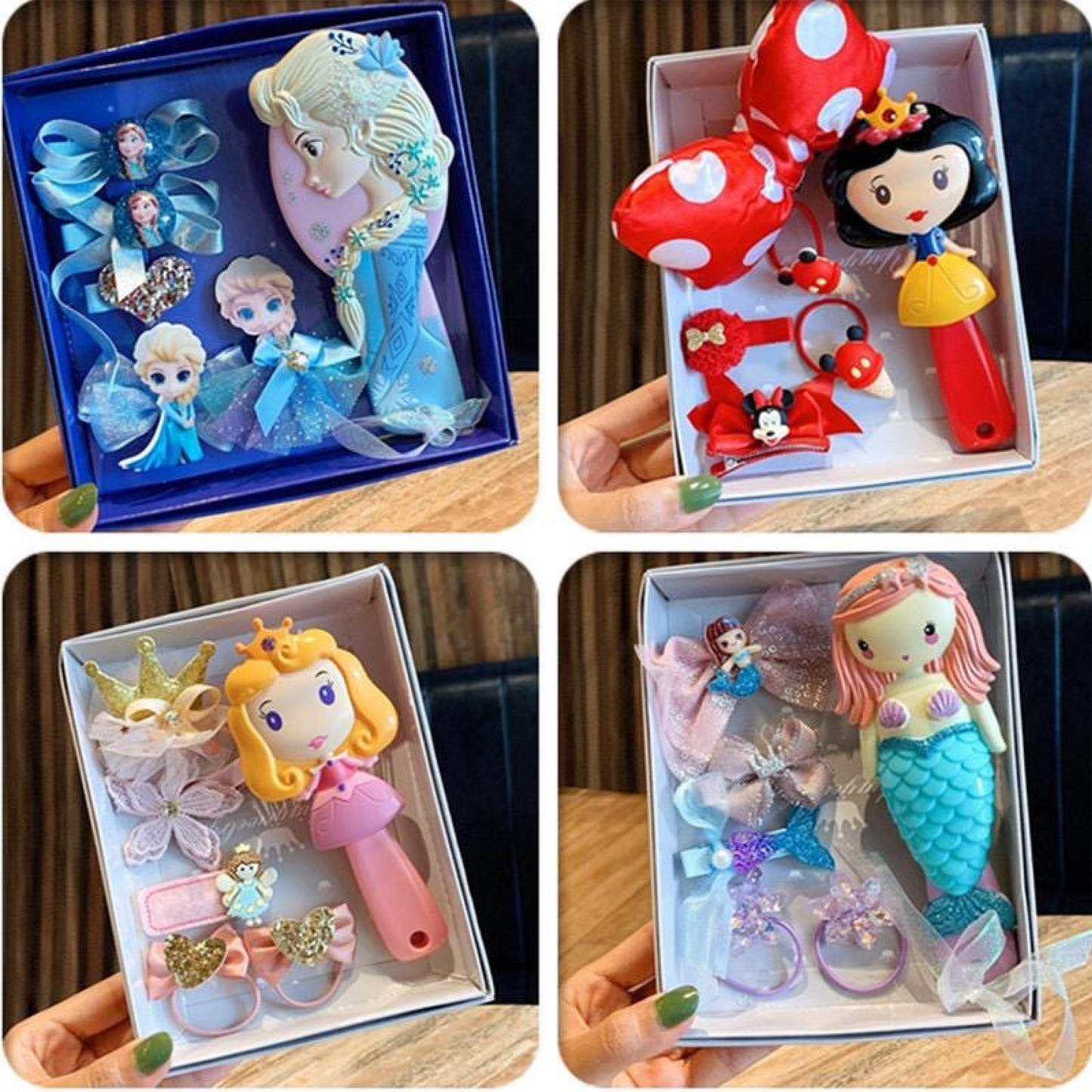 Disney hair accessories set