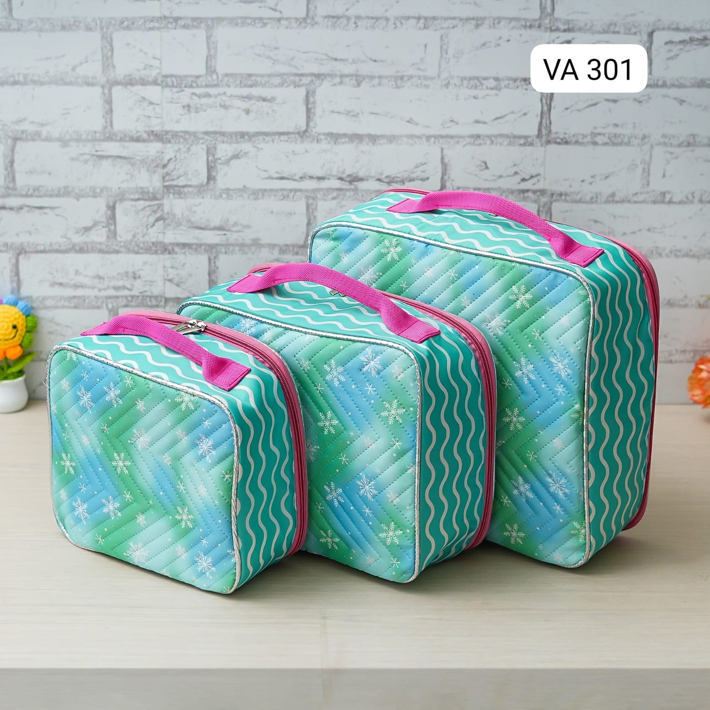 3-piece travel organizer set