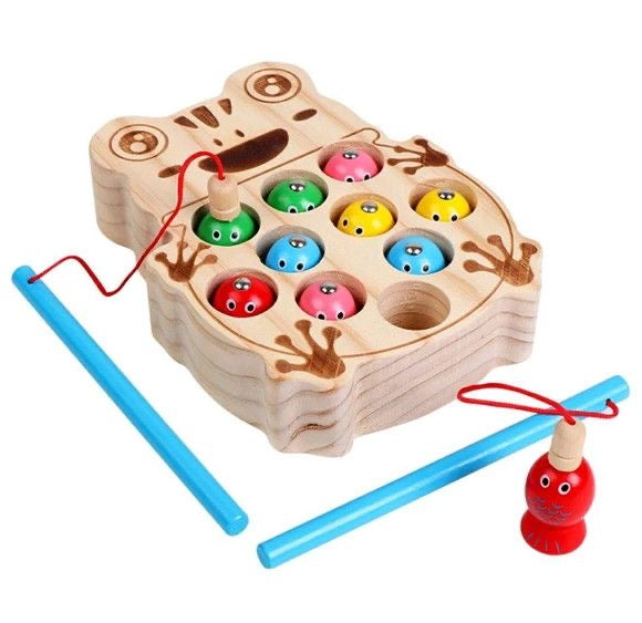 Wooden Fishing Game -3Y+