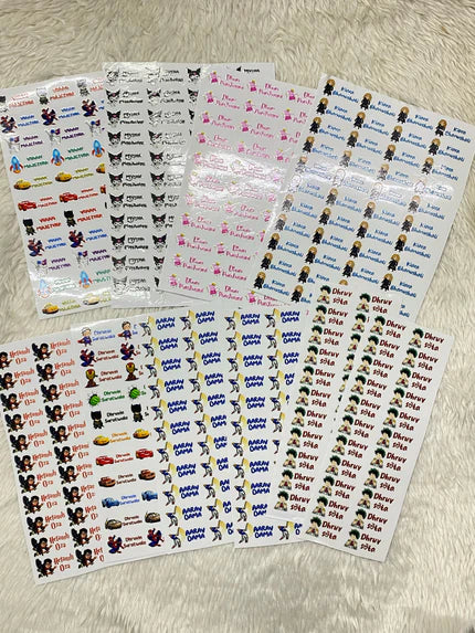 3D Waterproof Stickers for kids-40+ Stickers