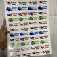 3D Waterproof Stickers for kids-40+ Stickers