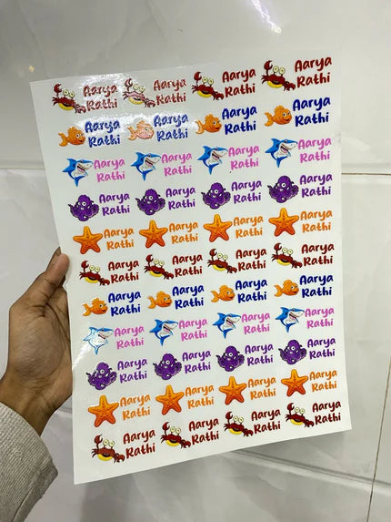 3D Waterproof Stickers for kids-40+ Stickers