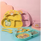 Bamboo Dinnerware for Kids Toddler