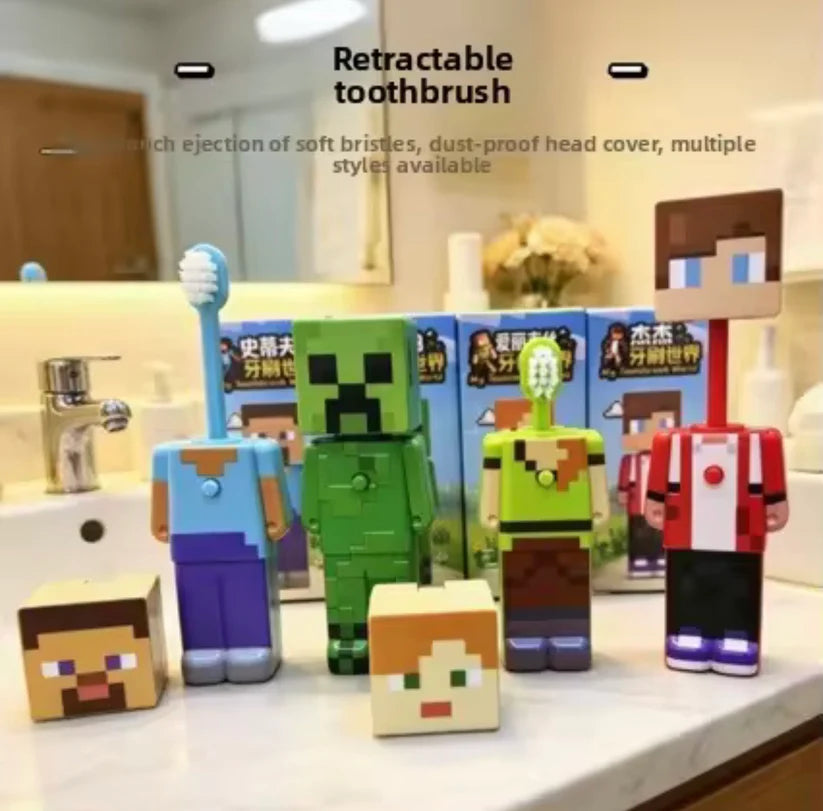 Minecraft Baby Toothbrush-3pcs