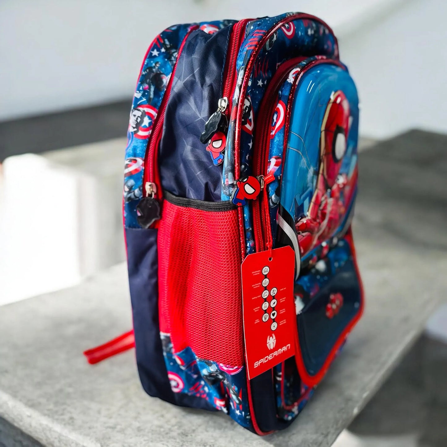 TLB Spiderman School Bag for Boys (18 Inches)
