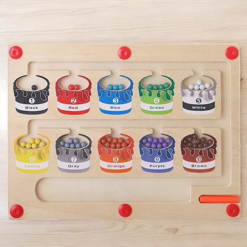 Wooden Color Classification Maze/3Y+