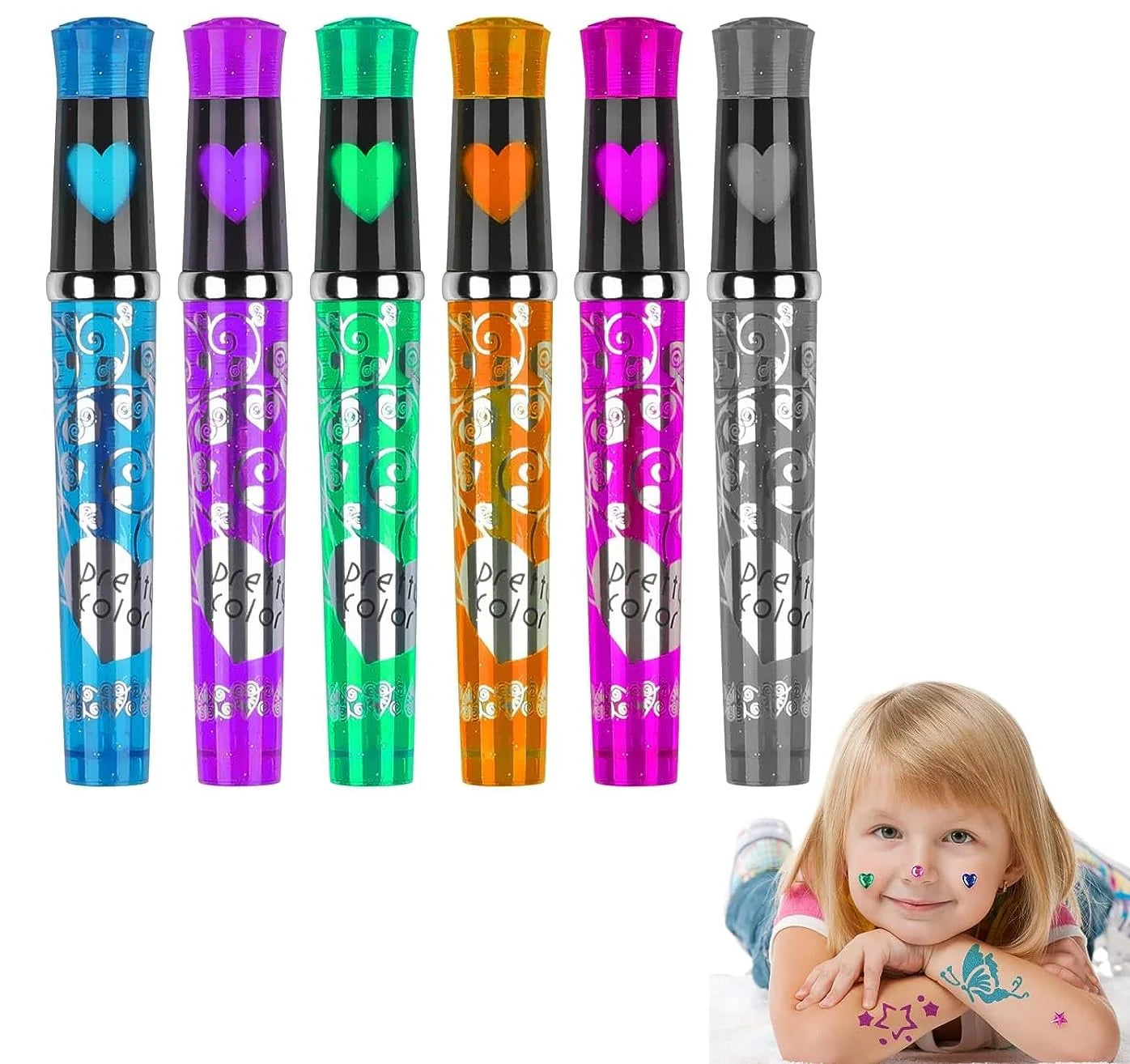 Sketch & Sparkle Tattoo Pens